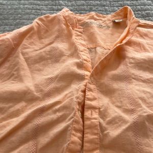 Caribbean Linen Shirt with adjustable sleeve